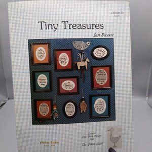 Vintage Cross Stitch Patterns, Tiny Treasures Just Because by Anita Cranney